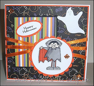 CCC challenge 62 - things that go bump in the night (card)