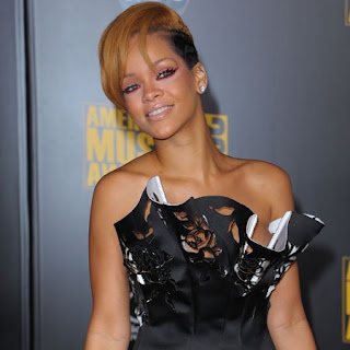 Rihanna Mohawk hairstyle