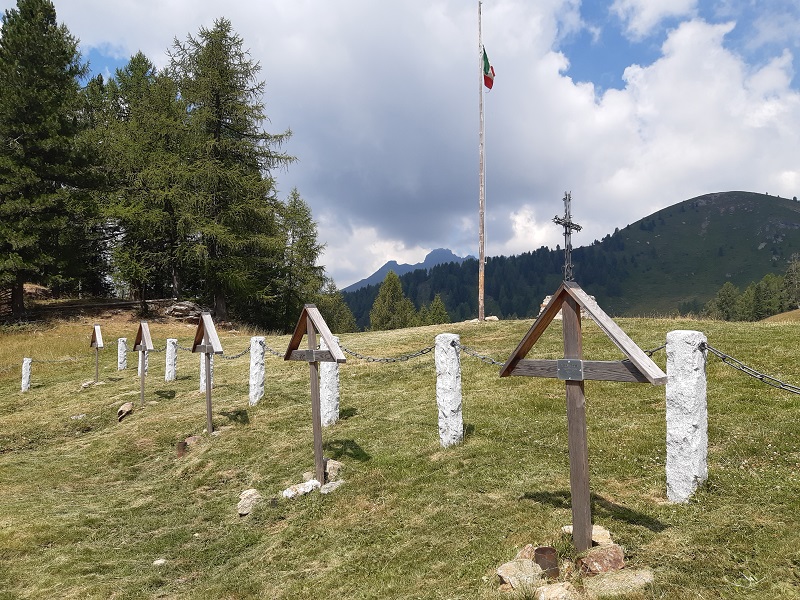 Ex cimitero di guerra "Cocuzzolo dei morti"