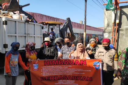 Peduli Sampah Dosen Fak Teknik UNM Gelar Kerja Bakti Bersama Warga