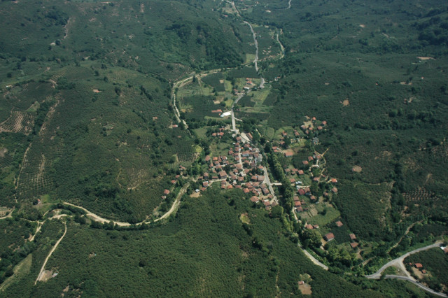 2013 Yılında Havadan Ortaköy (Lahna) Beldesi İle Karalar Köyü Ve Sonrası