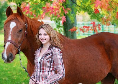 Traverse City Wedding Photographers on Pamela Ann Photography  Senior Picture Girl With Horse