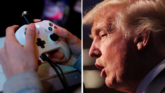 Twitter users mock Trump for linking video games to gun violence