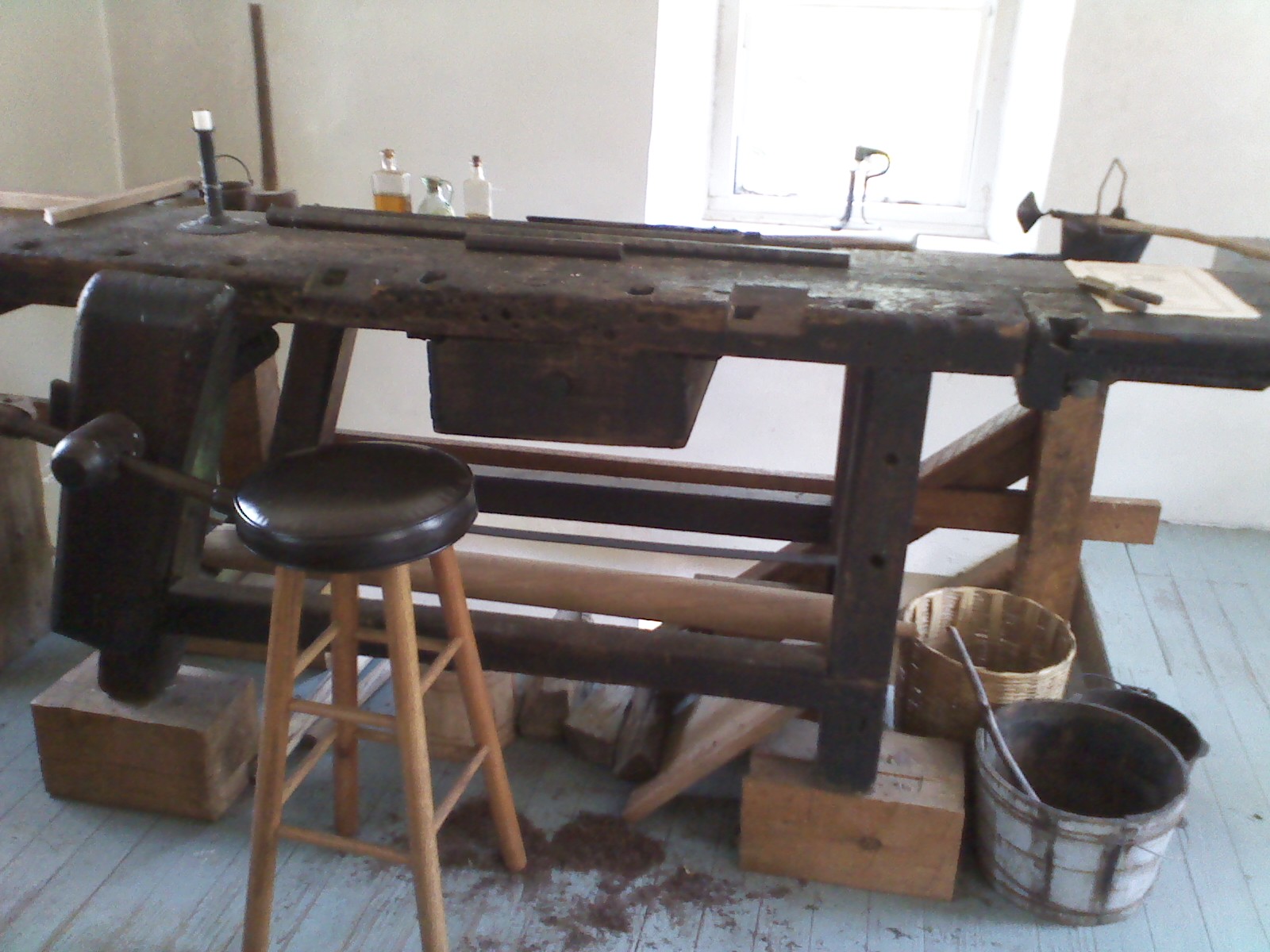 Antique Woodworking Bench