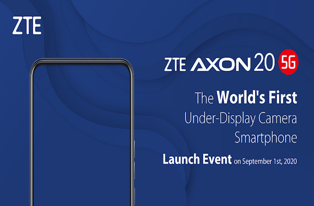 ستطلق ZTE أول هاتف ذكي في العالم بكاميرا تحت الشاشة