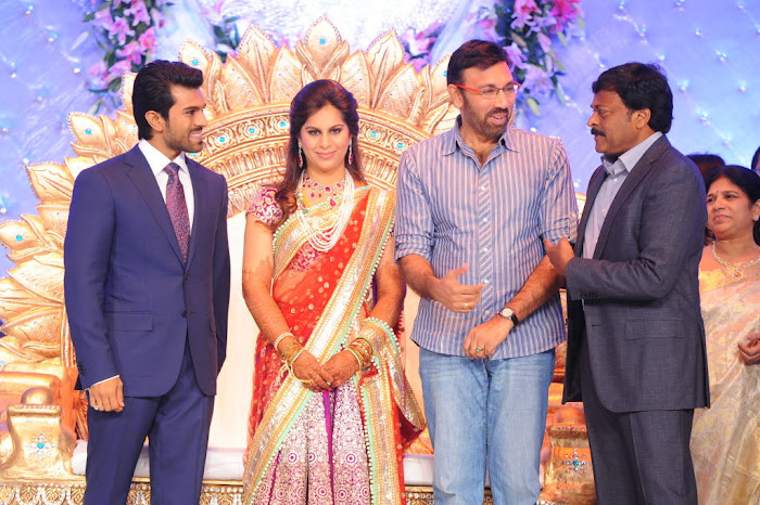 Ram Charan Wedding Reception Stills film pics