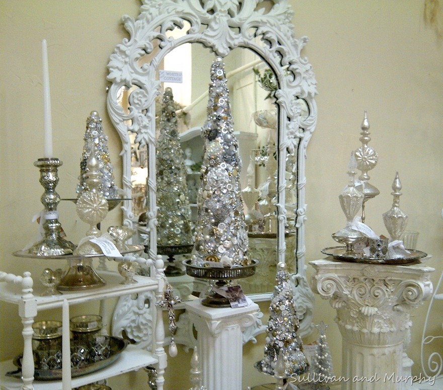 blingy tree and ornies