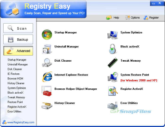 Registry Easy 4 7 Serial : Pimp My Computer