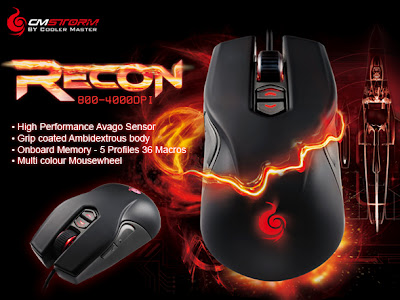 CM Storm Recon, a new technology mouse