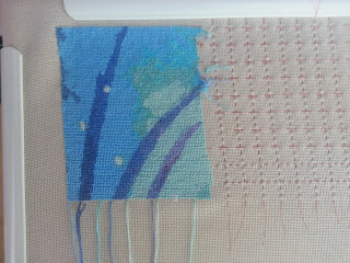 Page 1 of Heaven and Earth Designs Sharla Cross Stitch WIP