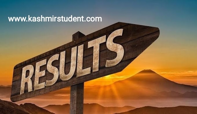 JKBOSE Class 11th Result Update Kashmir Division, Session 2021, Check here