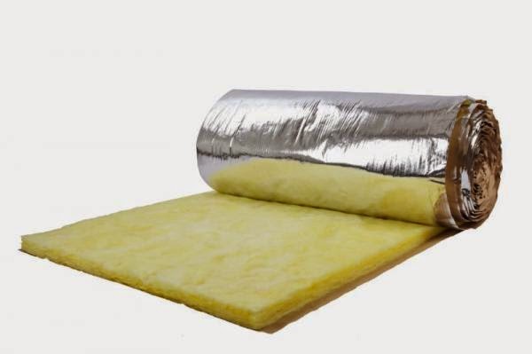 bahan peredam panas dan suara glasswool