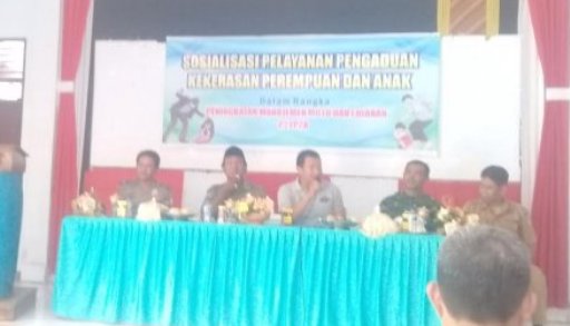 P2TP2A Sosialisasikan Cara Pengaduan, Kekerasan Pada Perempuan dan Anak