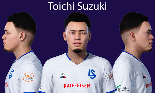 Toichi Suzuki Face For eFootball PES 2021