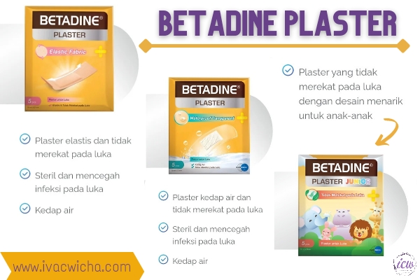 Betadine Plaster luka