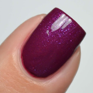 wine creme nail polish