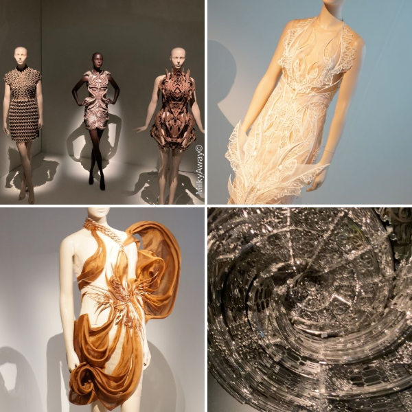 La dynamique des structures, cinquième thématique issue de l'exposition "Sculpting the Senses" de Iris van Herpen au MAD Paris