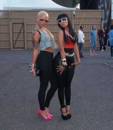 Nicki Minaj + Amber Rose = ???? Pt 2. More PICS!