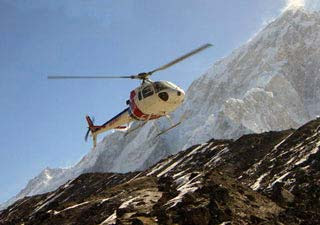 Mountain Flight in Nepal