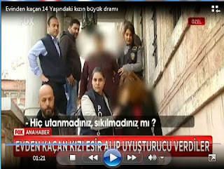 İstanbul Çocuk Şube ekipleri kızı esir tutulduğu evden işte bu baskınla kurtardı.