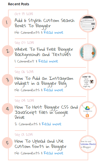 For bloggers that pride themselves on ever staying upwards five Cool Recent Post Widgets for Blogger