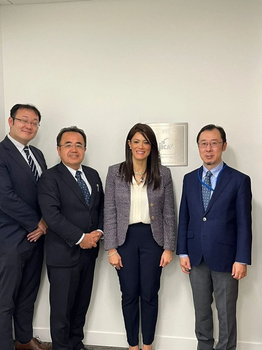 المشاط  تلتقي قيادات هيئة التعاون الدولي اليابانية «جايكا»فى مشاركاتها باجتماعات الربيع بواشنطن