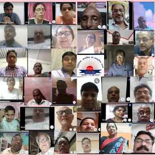 शतकीय गोष्ठी की ओर बढ़ते "काव्य सृजन परिवार"की ९८वीं मासिक काव्य गोष्ठी | #NayaSaberaNetwork