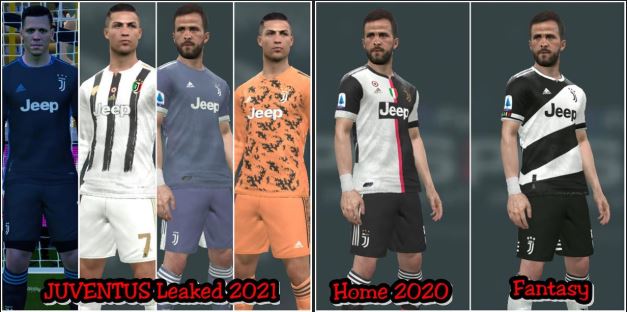 Juventus Leaked Kits Season 2020-2021 - PES 2017 - PATCH PES | New Patch Pro Evolution Soccer