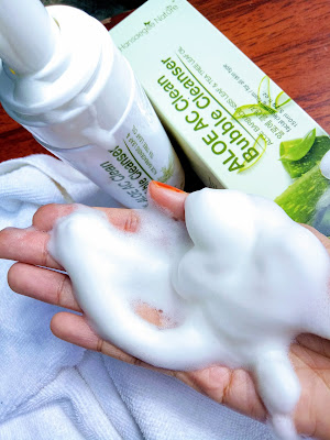 ALOE AC BUBBLE CLEANSER, GIFT REVIEW, HANSAEGEENATURE, NATURE SKINCARE PRODUCT, PAID REVIEW, REVIEW, REVIEW PRODUCT, SKINCARE KOREAN, tips kecantikkan, 