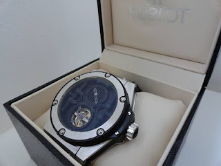 Hublot King Power reloj Tourbillon réplica