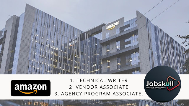 Amazon Work from Home Jobs 2024 | Technical Writer, Vendor Associate and Agency Program Associate