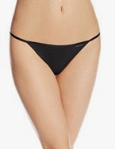 <br />Calvin Klein Women's Sleek Model Thong Panty