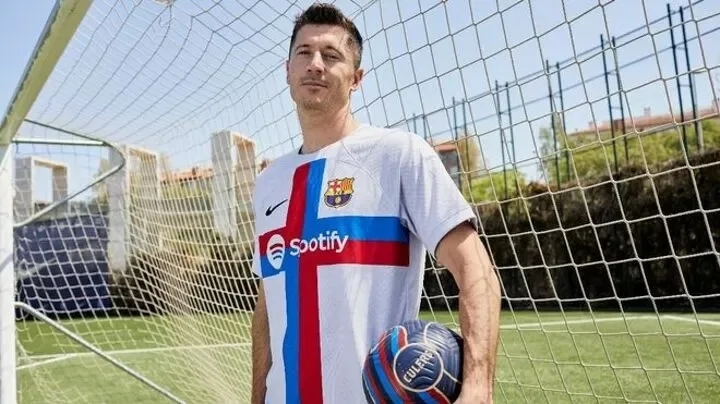 Barcelona release new third kit ahead of friendly with Manchester City