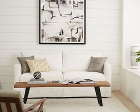 Minimalist interior in living room design