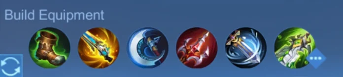 Susunan Build Lesley Tersakit 2025