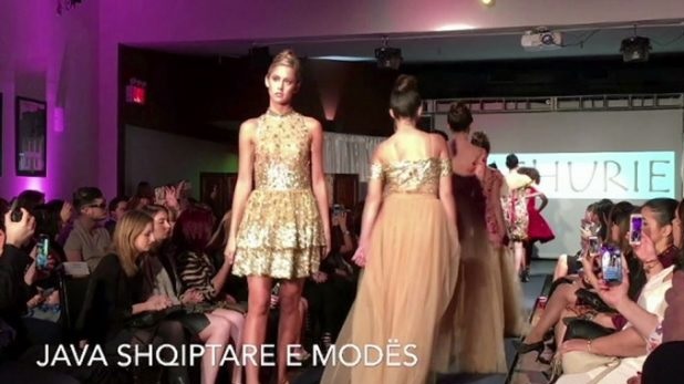 Albanian Fashion Week in New York 2017 promoting Albanian Designers