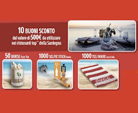 Concorso Coca-Cola "Piano Sardegna 2022" : vinci subito 2.060 premi (teli mare, buoni sconto e molto altro)