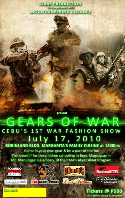 Cebu's First War Fashion Show - Gears of War