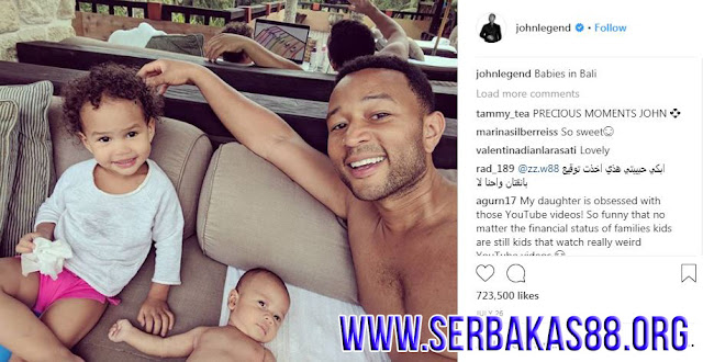 Gempa Lombok Terasa di Bali, Istri John Legend Panik