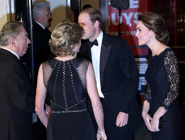 Kate Middleton and Prince William attend the Royal Variety Performance