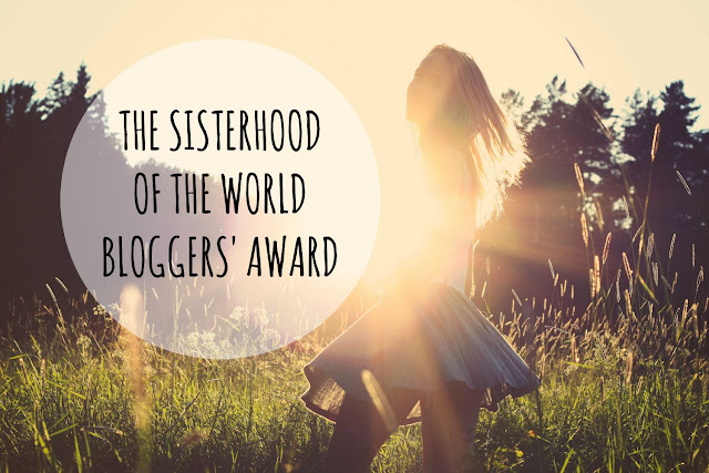 The Sisterhood of the World Bloggers Award