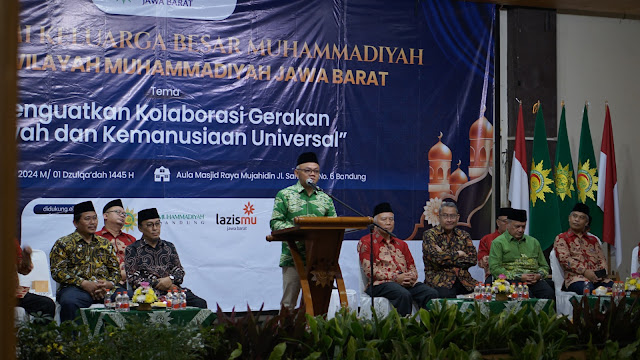 Hadiri Silaturahmi Keluarga Besar Muhammadiyah, Ketua PUI Jawa Barat Dorong Muhammadiyah Pimpin Kolaborasi Gerakan Dakwah