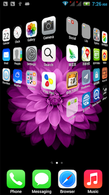 تطبيق IOS Launcher Screen Lock للأندرويد للحصول على واجهة نظام iOS