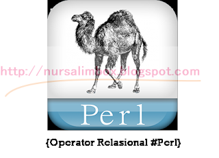 Operator Relasional Pada Perl