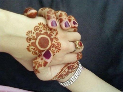 Arabic and Indian Beautiful Hand Mehndi Designs for Eid 2013-14