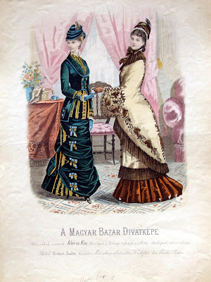 2 women - Hungarian Fashion Plate