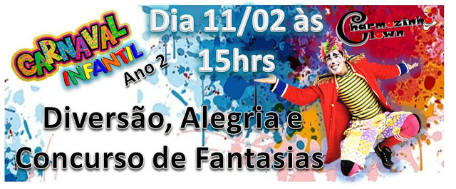 BLOCO CARNAVAL INFANTIL, CHARMOZINHO CLOWN NA FOLIA 2018 EM BELO JARDIM, PE