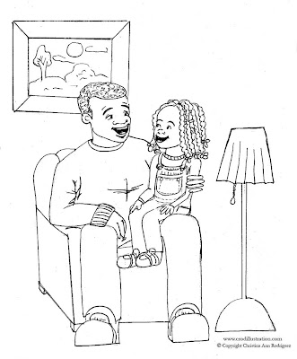 Father's Day Coloring Pages