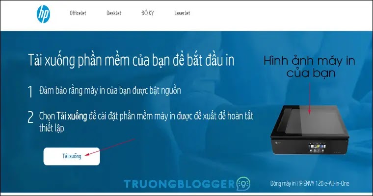Hướng dẫn cài đặt Driver cho các dòng máy in HP