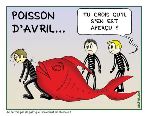 Poisson d'avril ! - humor 1 - Francuski przy kawie